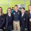 Durham Advertiser: Meeting Major Tim Peake are Teesside High School's Hannah Foster, Jenni Lee-Orlopp, Gabriella Bell and Katie Ward Durham Advertiser: Meeting Major Tim Peake are Teesside High School's Hannah Foster, Jenni Lee-Orlopp, Gabriella Bell and Katie Ward